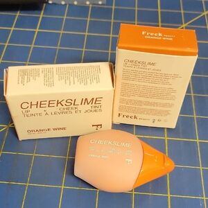 Freck Beauty Cheekslime in Lip + Cheek Tint Orange Wine 25ml NIB